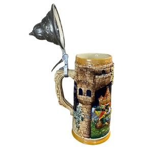 Vintage (1940 - 1950) Western West Germany Beer Stein Bar Decor